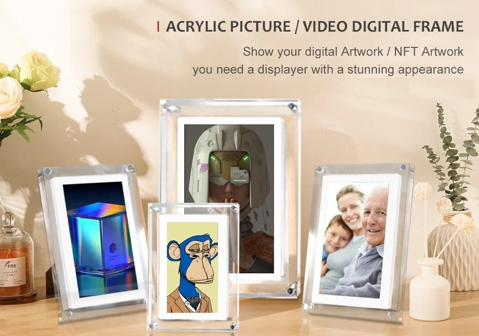 Acrylic Digital Photo Frame